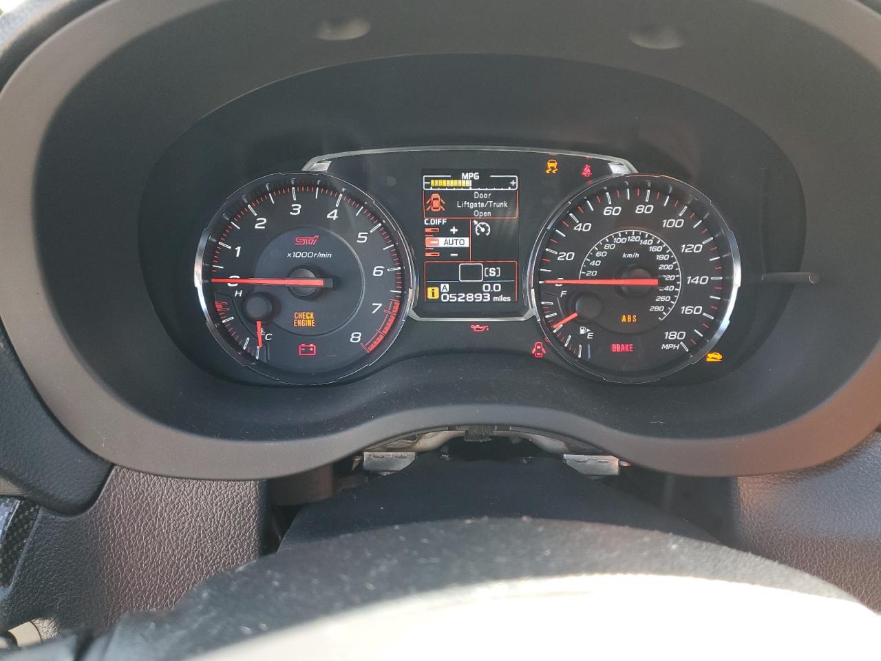 2019 Subaru Wrx Sti VIN: JF1VA2R65K9828264 Lot: 89499985