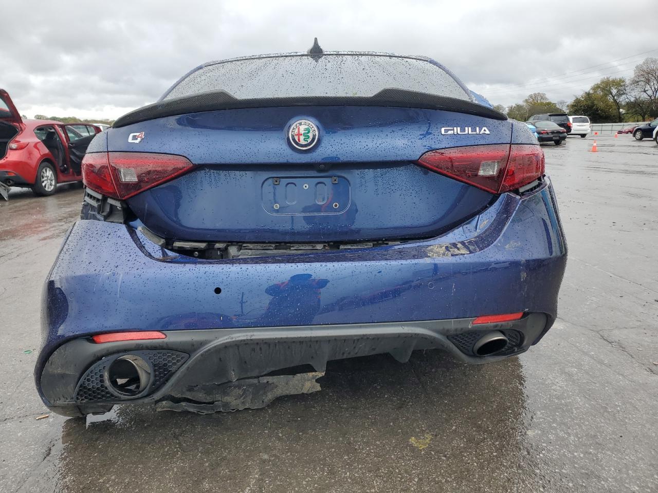 2018 Alfa Romeo Giulia Q4 VIN: ZARFAEDNXJ7570791 Lot: 90698755