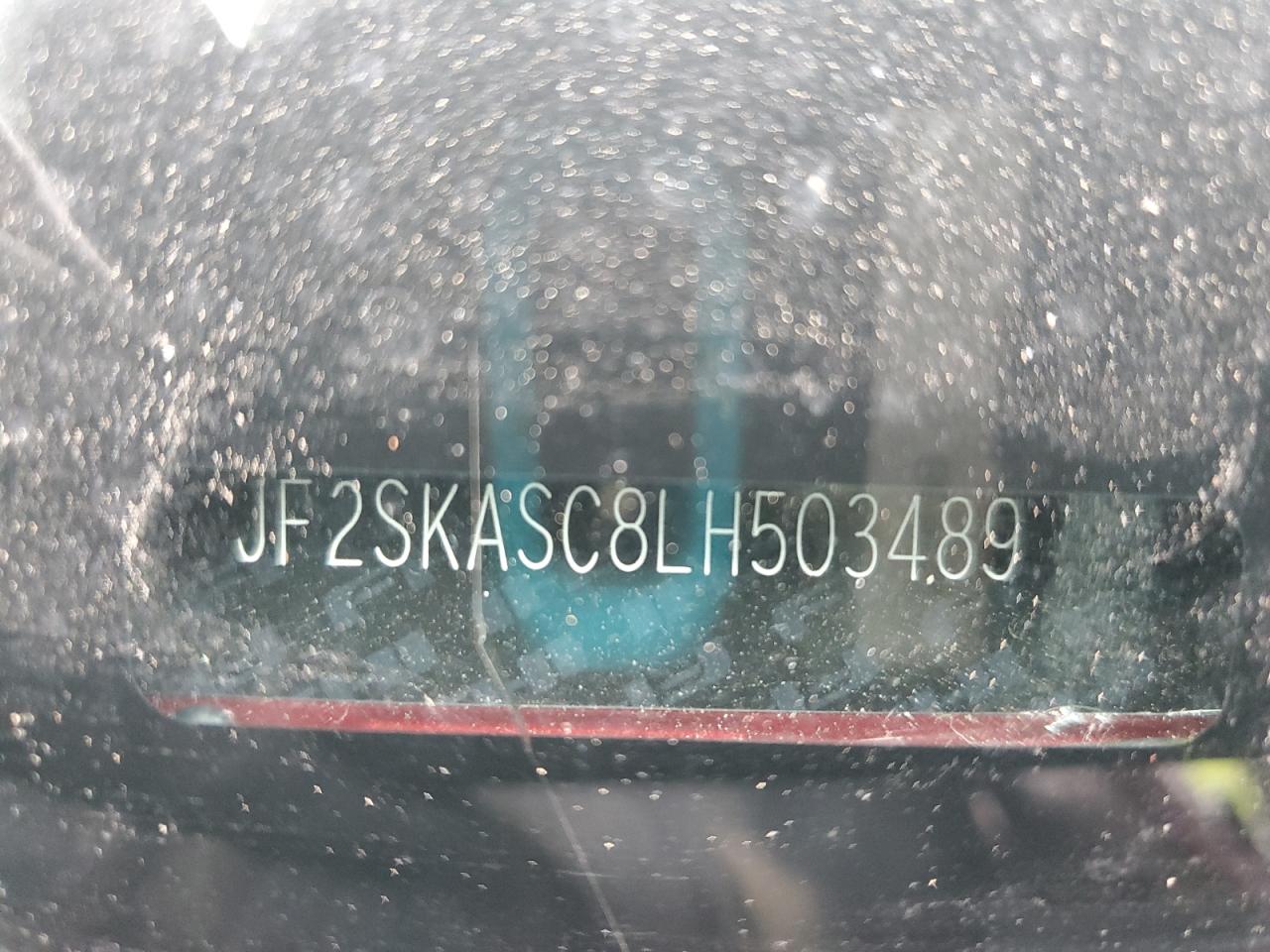 2020 Subaru Forester Limited VIN: JF2SKASC8LH503489 Lot: 82281105