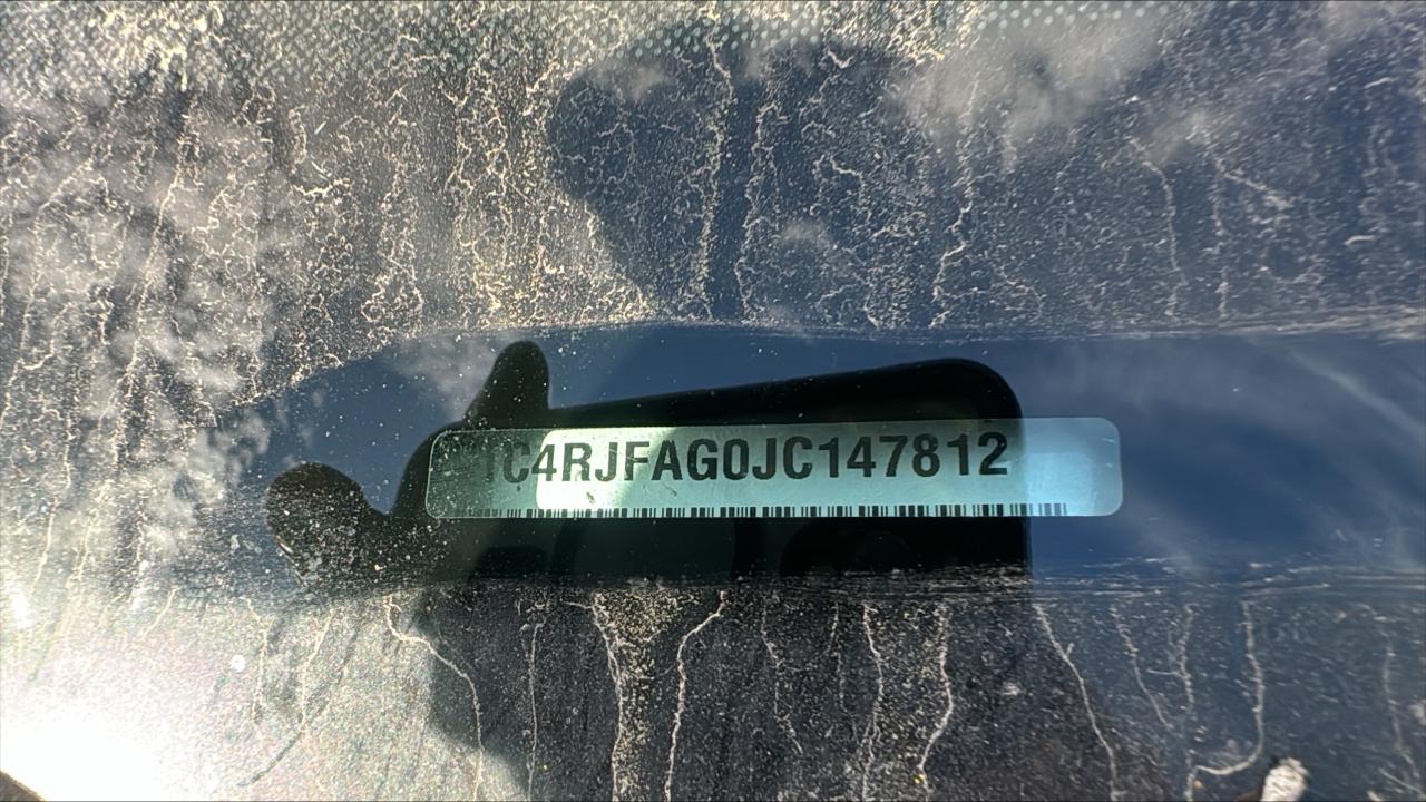 2018 Jeep Grand Cherokee Laredo VIN: 1C4RJFAG0JC147812 Lot: 85505025