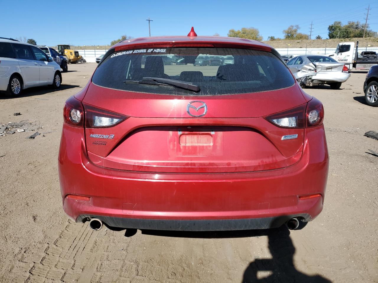 2018 Mazda 3 Touring VIN: 3MZBN1L35JM193814 Lot: 90731385