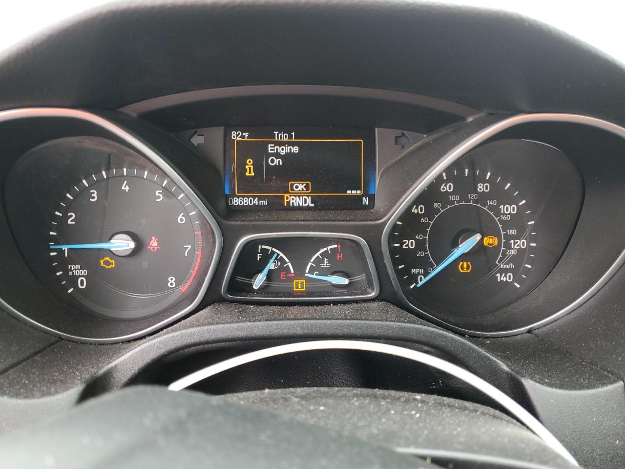 2018 Ford Focus Se VIN: 1FADP3K22JL304806 Lot: 85550105