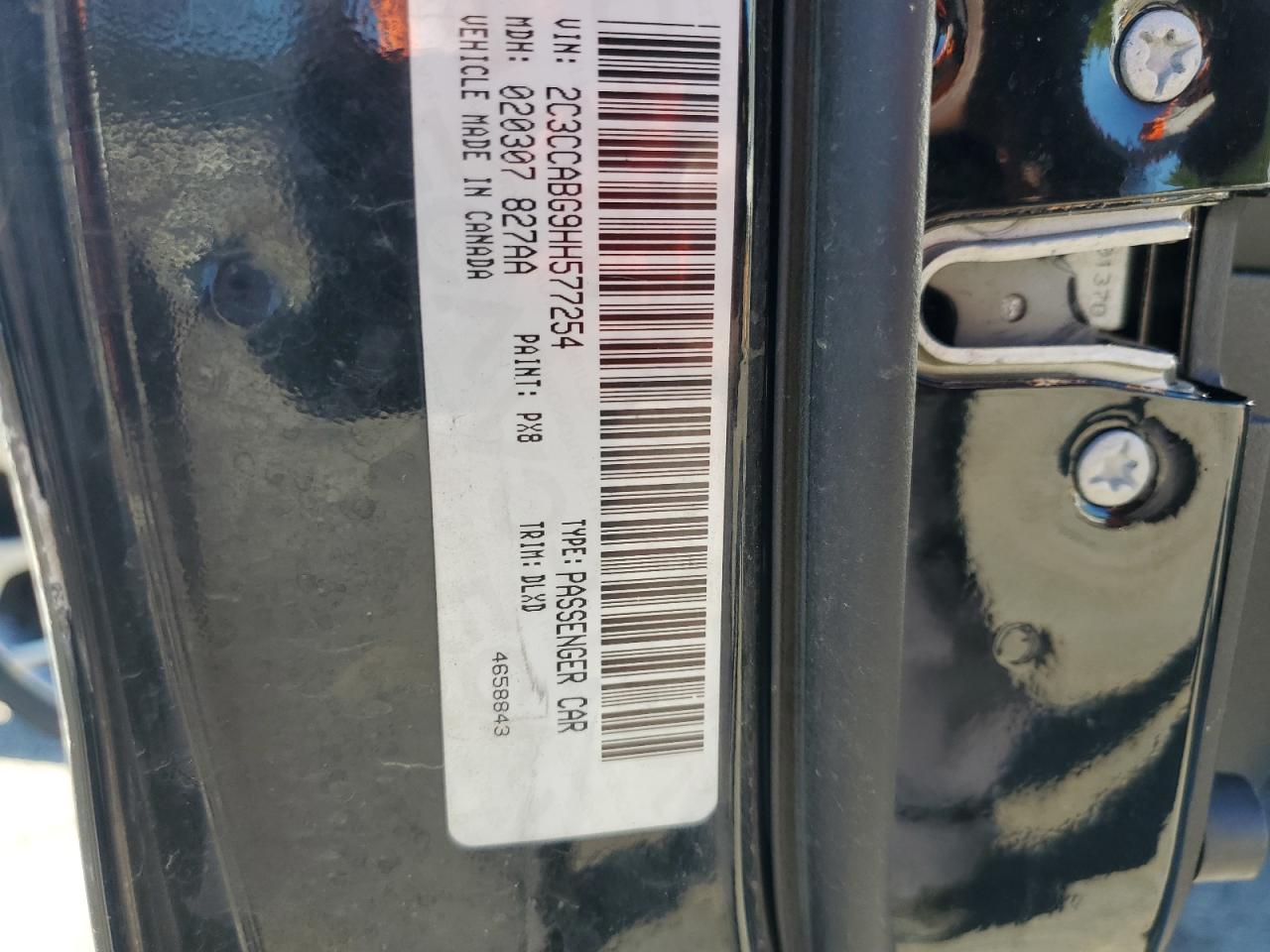 2017 Chrysler 300 S VIN: 2C3CCABG9HH577254 Lot: 86552975