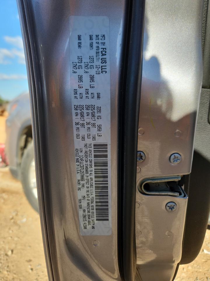 2020 Jeep Cherokee Latitude VIN: 1C4PJLCB7LD570066 Lot: 81680335