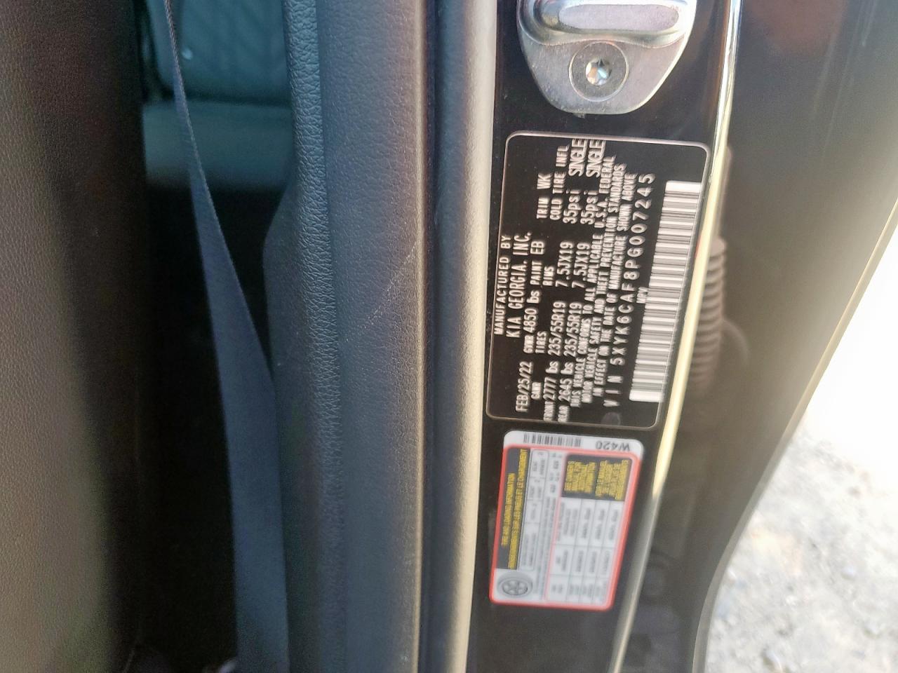 2023 Kia Sportage X Line VIN: 5XYK6CAF8PG007245 Lot: 90900735