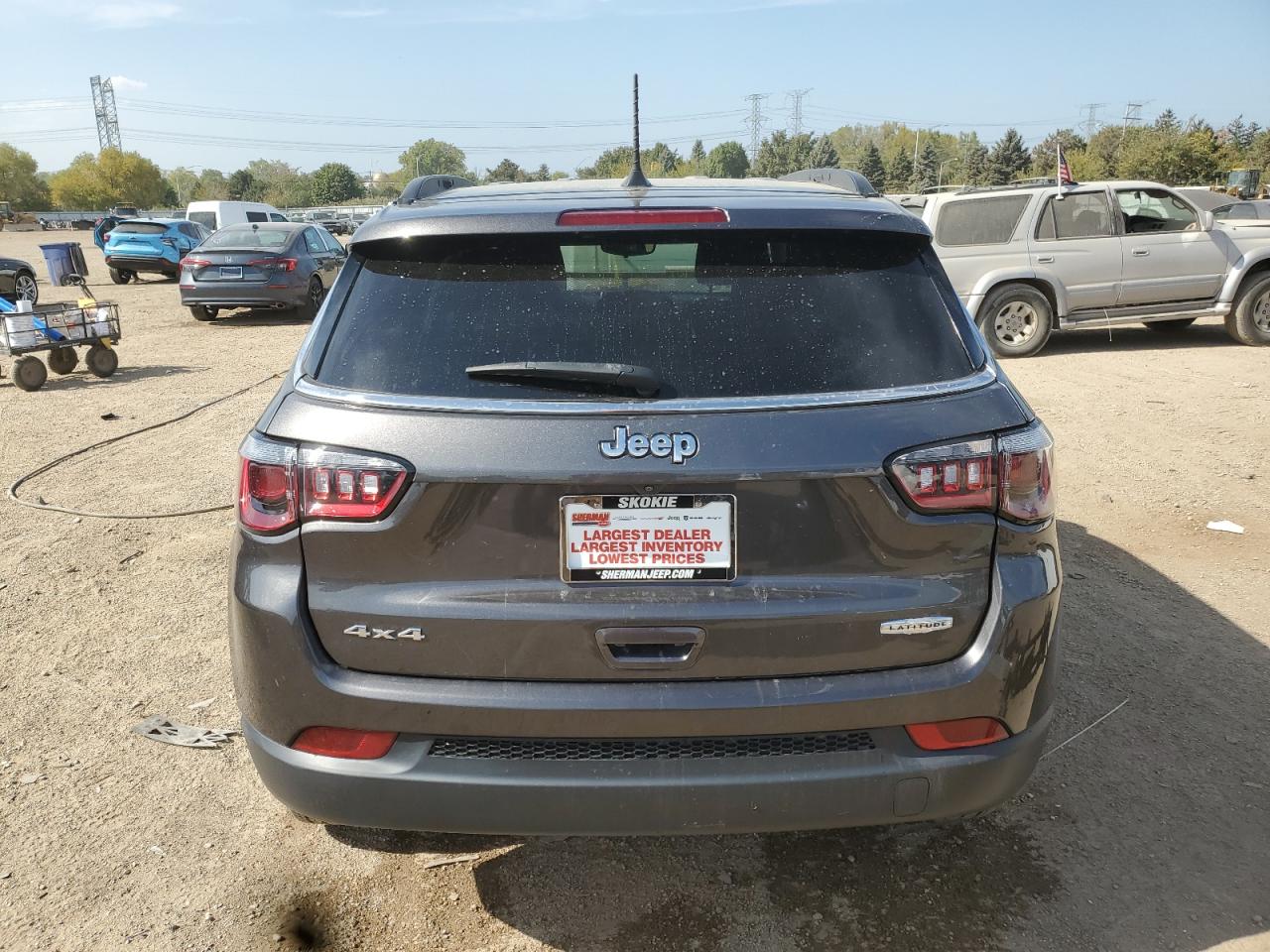 2022 Jeep Compass Latitude VIN: 3C4NJDBB7NT154532 Lot: 80247945