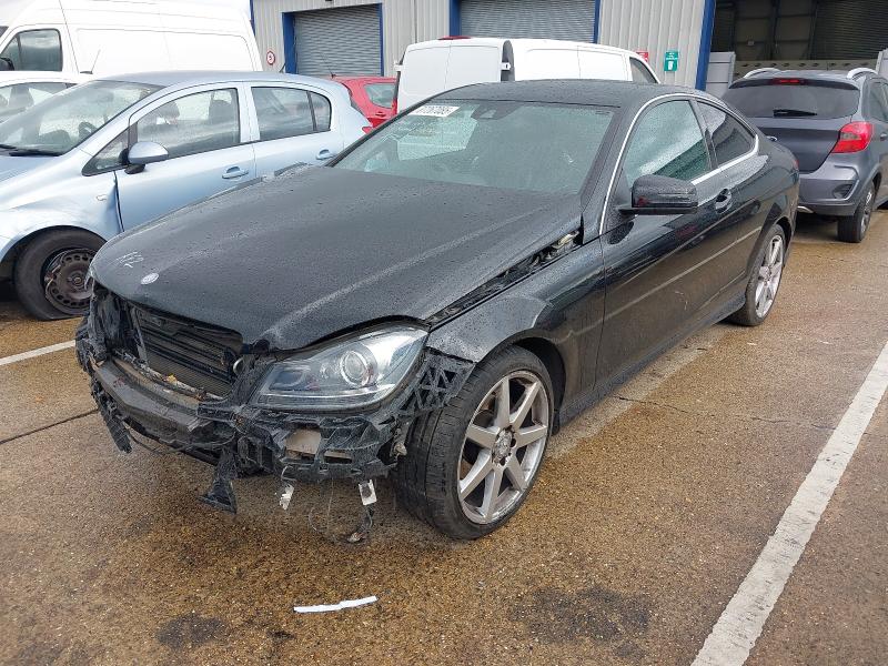 2013 MERCEDES-BENZ C CLASS C220 CDI BLUEEFFICIENCY AMG SPORT 2DR AUTO for sale at Copart NEWBURY