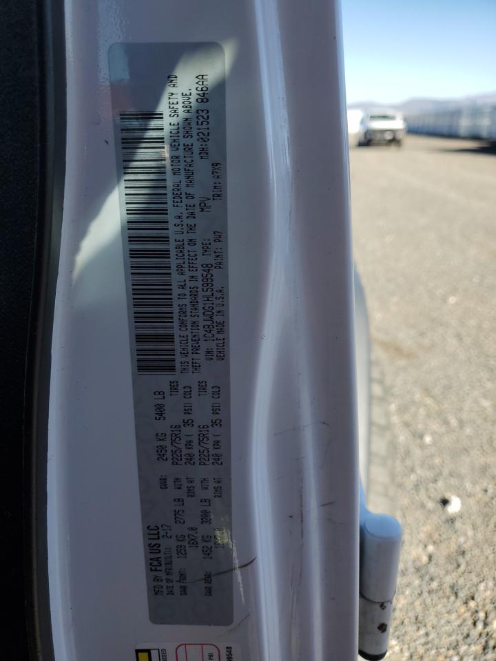 2017 Jeep Wrangler Unlimited Sport VIN: 1C4BJWDG1HL599548 Lot: 85107165