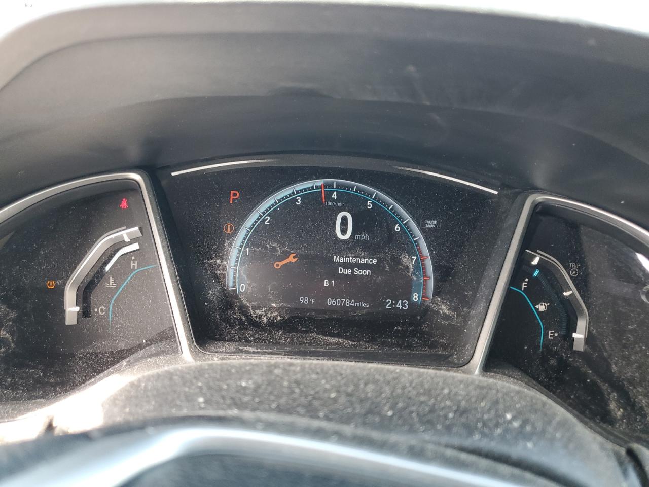 2018 Honda Civic Ex VIN: 2HGFC2F77JH583943 Lot: 82380795