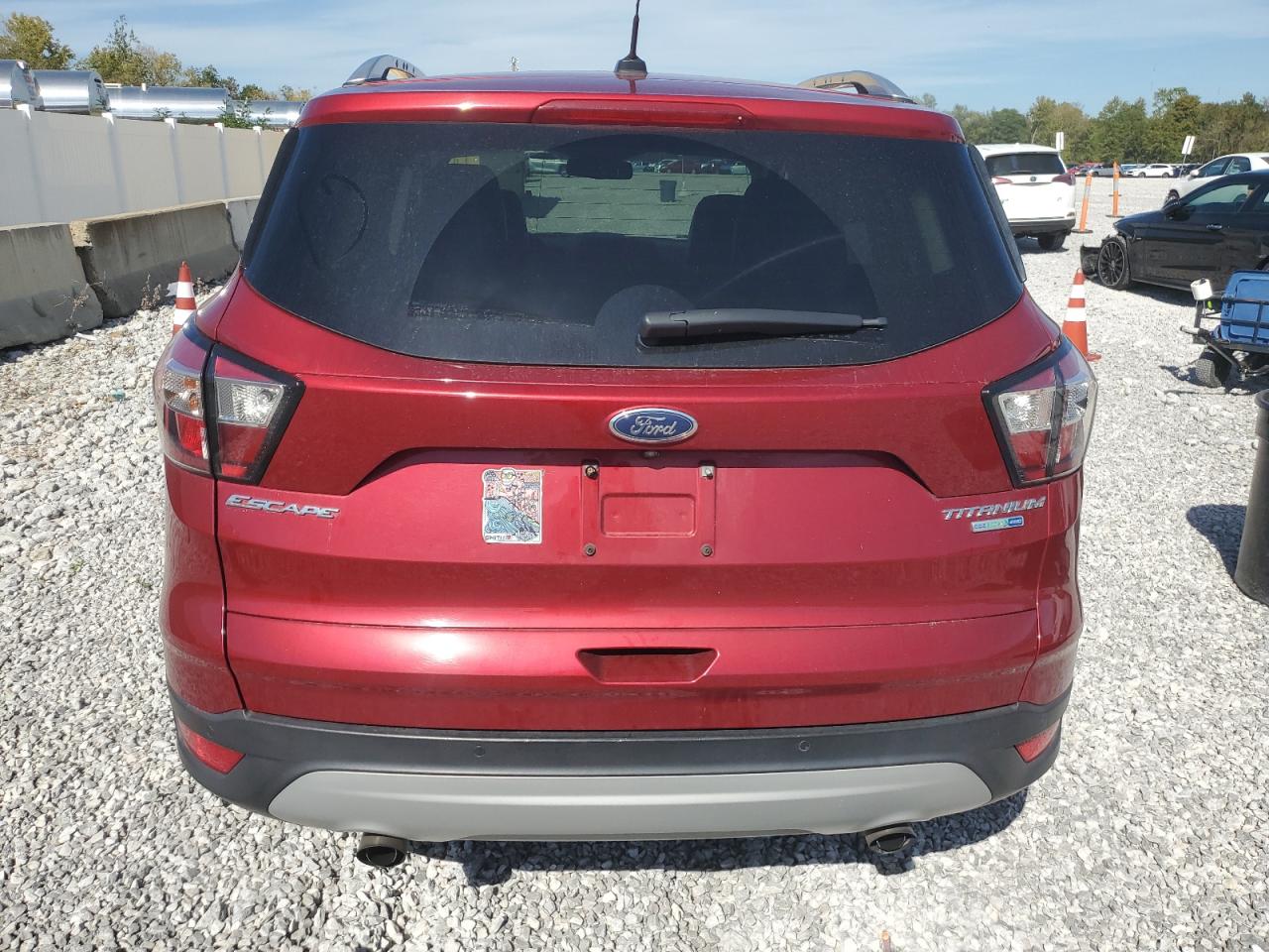 2017 Ford Escape Titanium VIN: 1FMCU9JD3HUE32279 Lot: 84952555