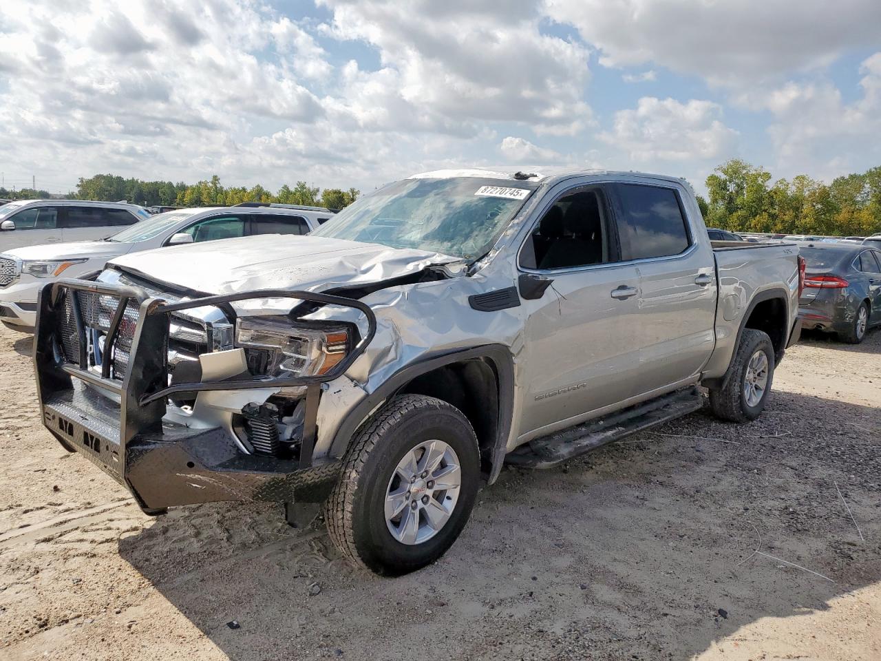 2022 GMC Sierra Limited K1500 Sle silver null gas 3GTP9BEKXNG151571 photo #1