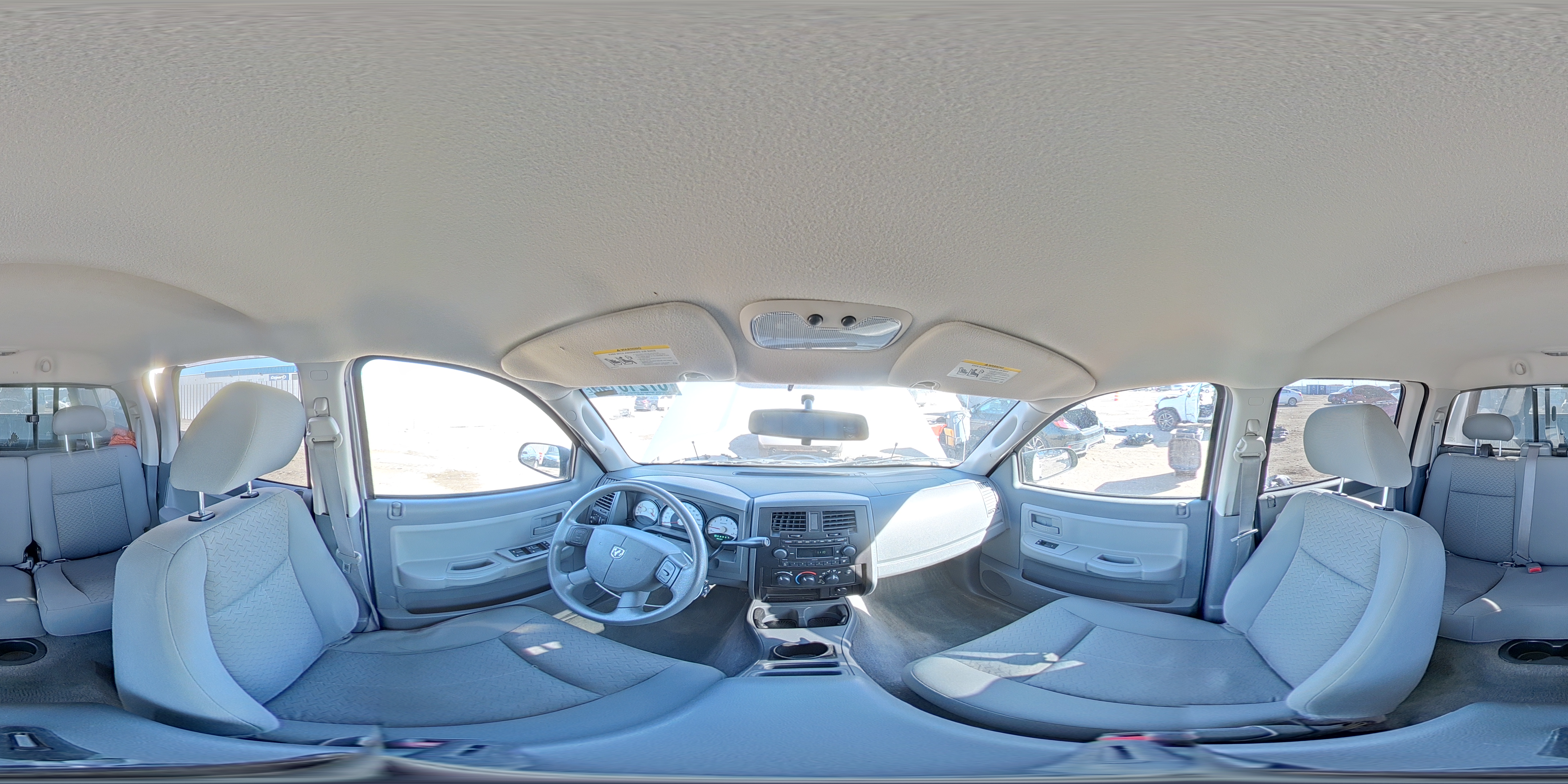 2007 Dodge Dakota Quad VIN: 1D7HW28PX7S261686 Lot: 87216195