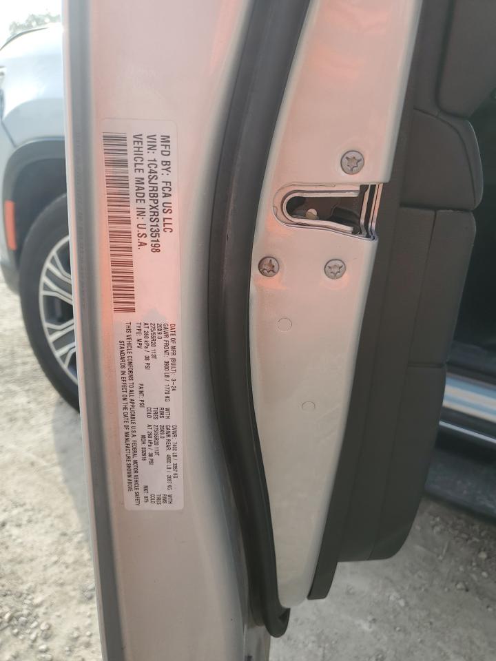 2024 Jeep Wagoneer L Series Ii VIN: 1C4SJRBPXRS135198 Lot: 84061845