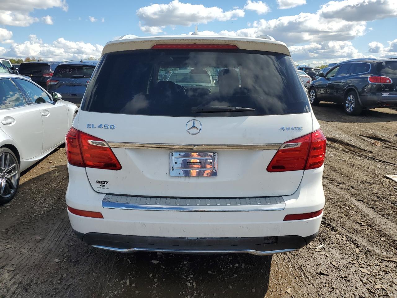 2014 Mercedes-Benz Gl 450 4Matic VIN: 4JGDF7CEXEA311321 Lot: 85533825