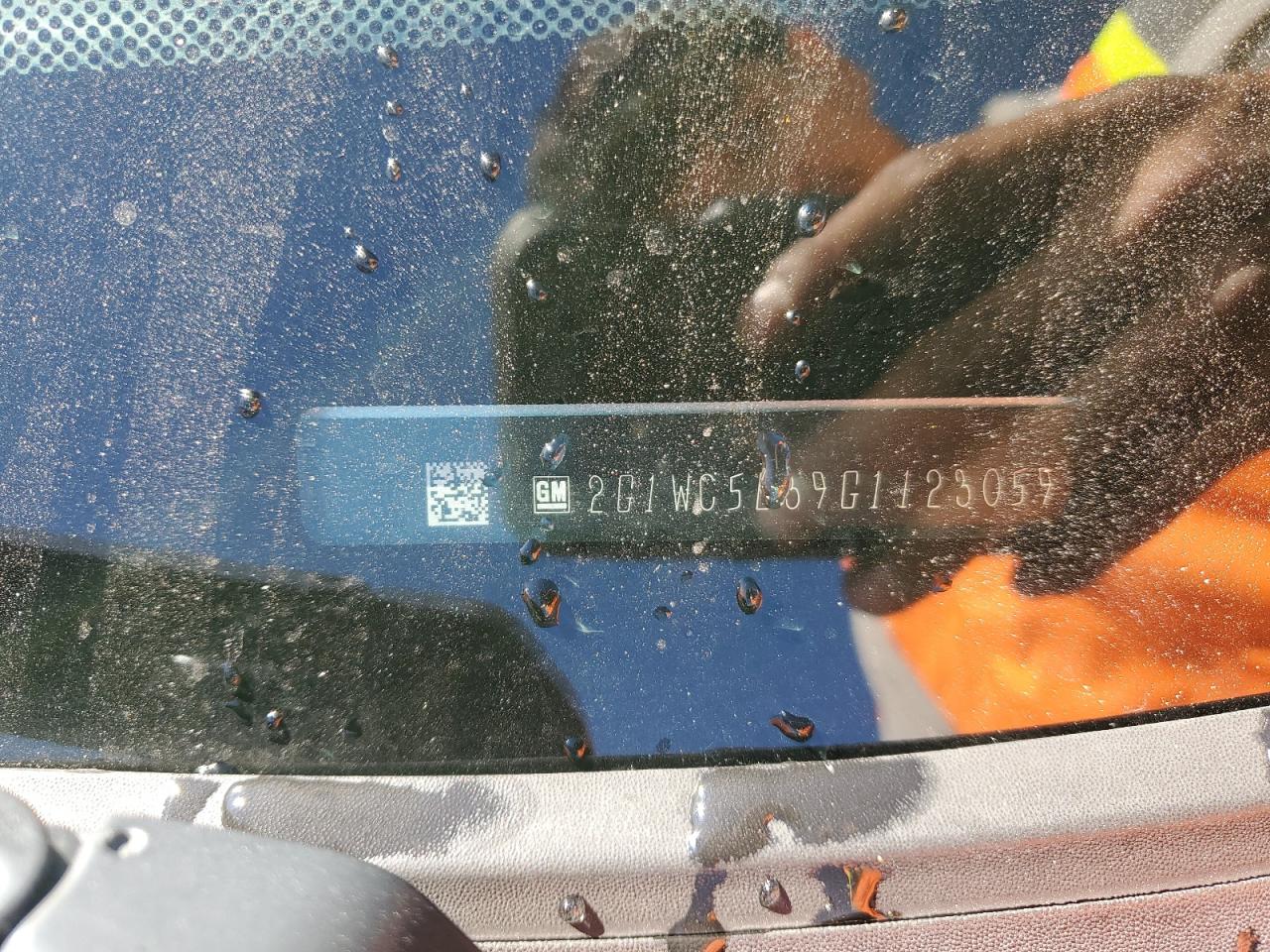 2016 Chevrolet Impala Limited Ltz VIN: 2G1WC5E39G1123059 Lot: 85775935