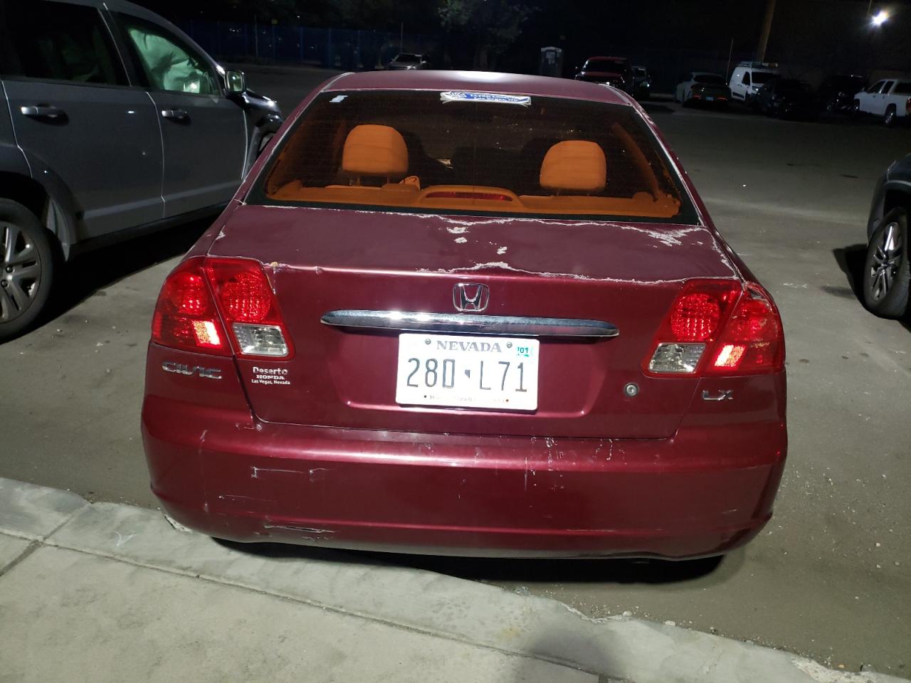 2003 Honda Civic Lx VIN: 623175 Lot: 89776405