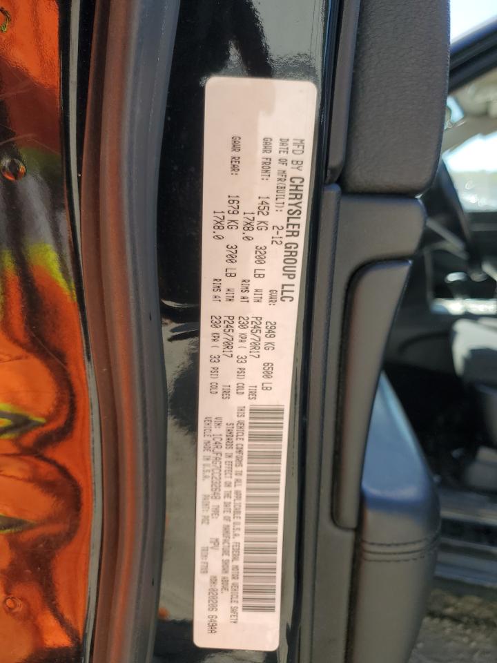 2012 Jeep Grand Cherokee Laredo VIN: 1C4RJFAG7CC232648 Lot: 81948725