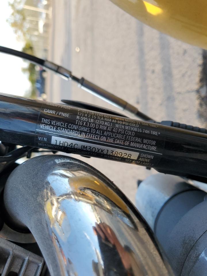 1999 Harley-Davidson Xl883 C VIN: 1HD4CJM30XK138928 Lot: 84796435