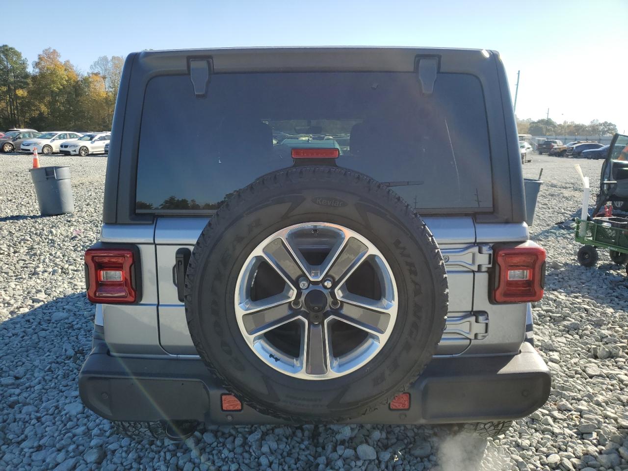 2021 Jeep Wrangler Unlimited Sahara VIN: 1C4HJXEN8MW556945 Lot: 87293515