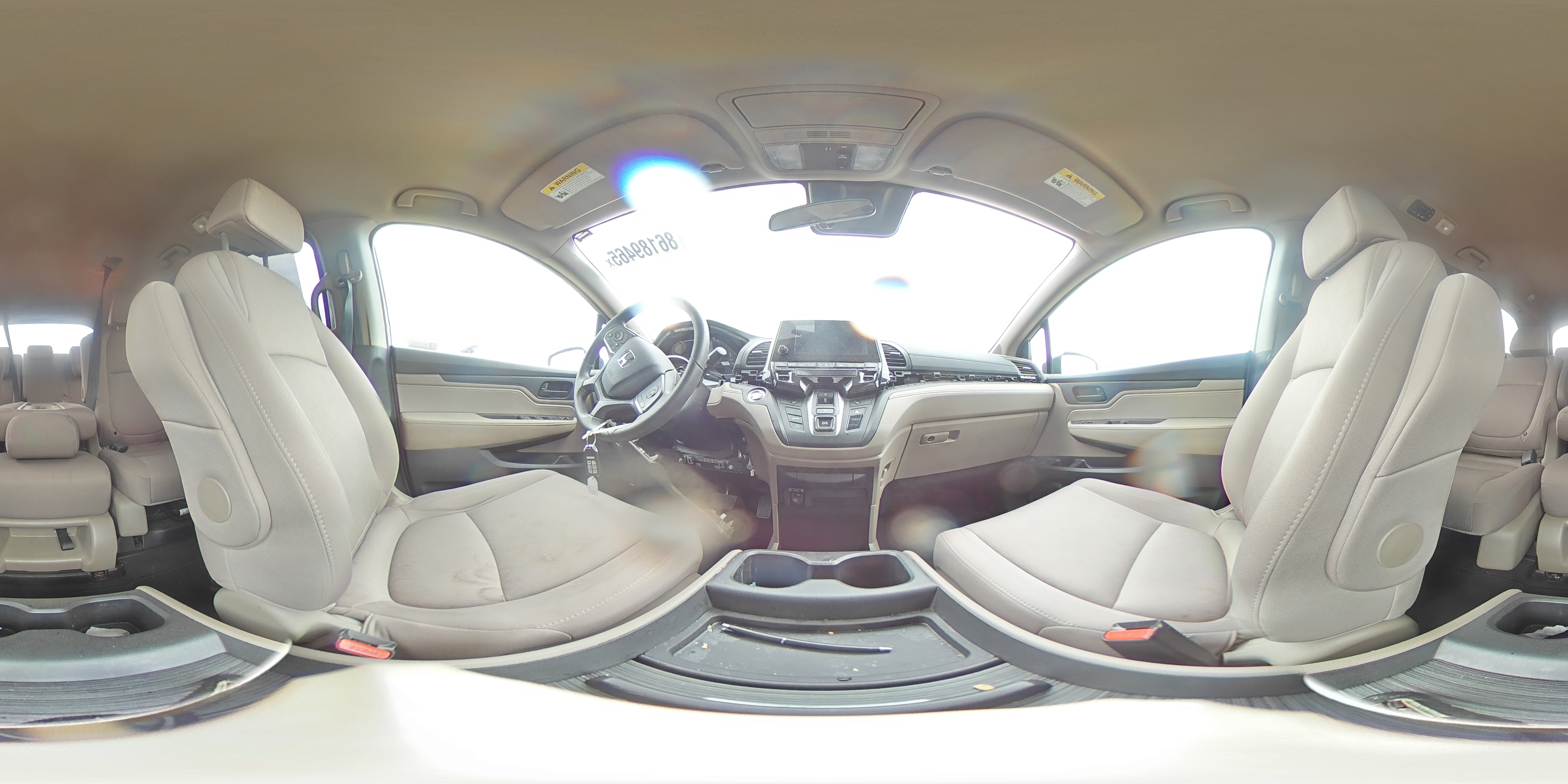 2019 Honda Odyssey Ex VIN: 5FNRL6H53KB055967 Lot: 86189465