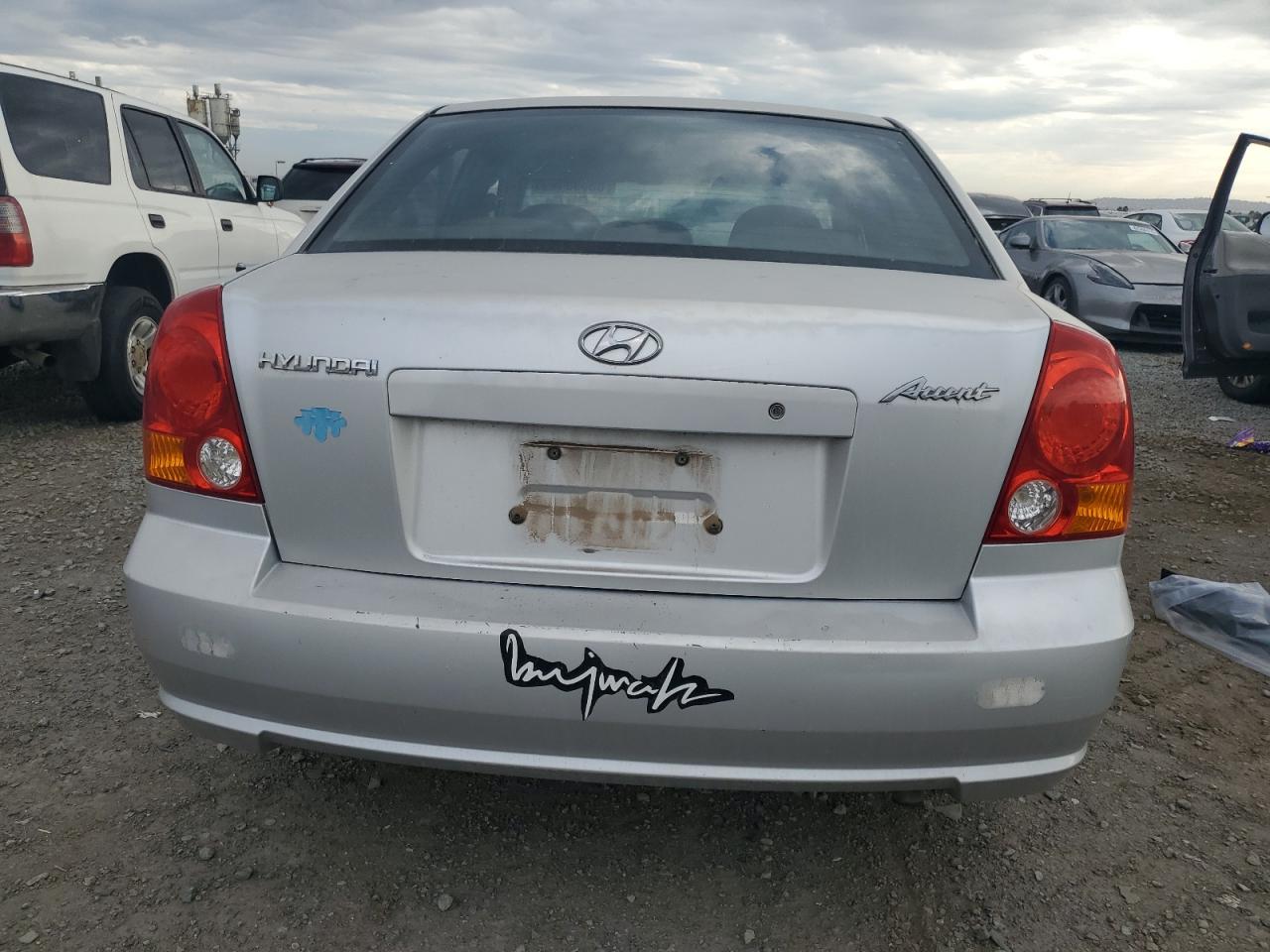 2005 Hyundai Accent Gl VIN: KMHCG45C25U604342 Lot: 85380125