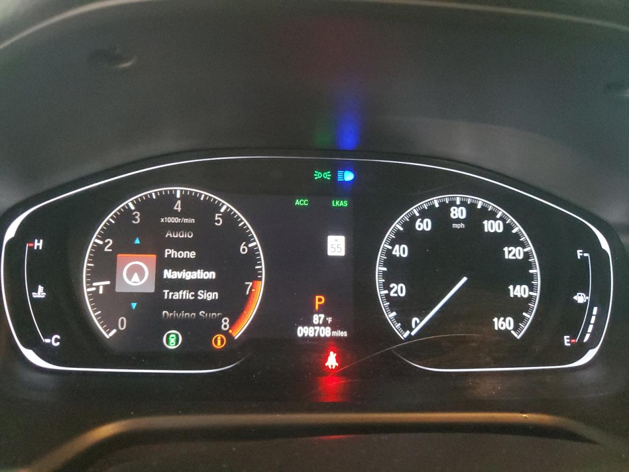 2018 Honda Accord Touring VIN: 1HGCV2F91JA053268 Lot: 82437325