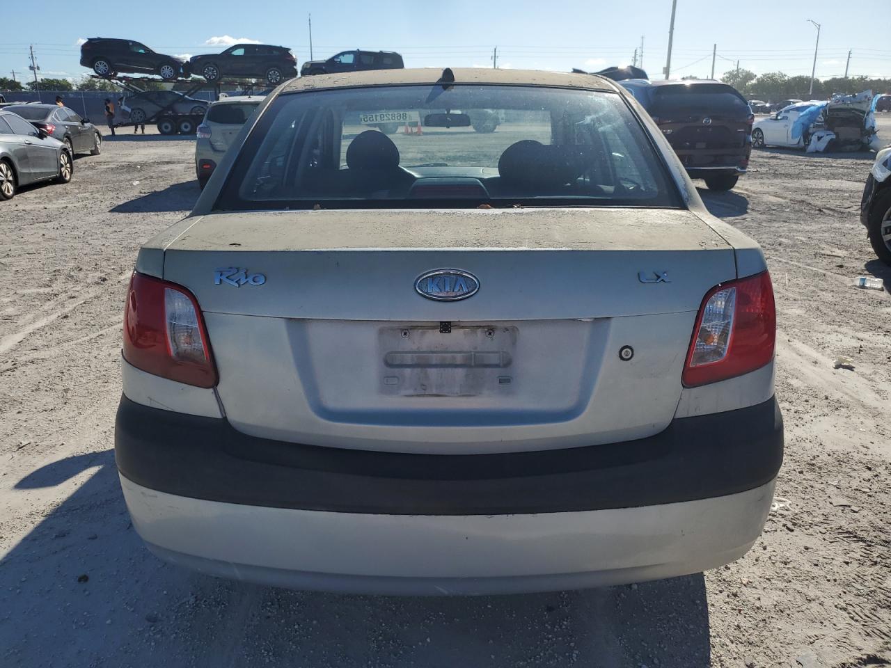 2008 Kia Rio Base VIN: KNADE123086386229 Lot: 86829155