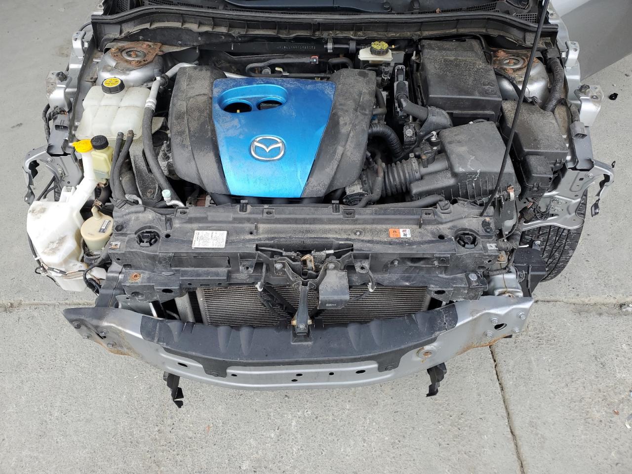 2012 Mazda 3 I VIN: JM1BL1M85C1696052 Lot: 85535385