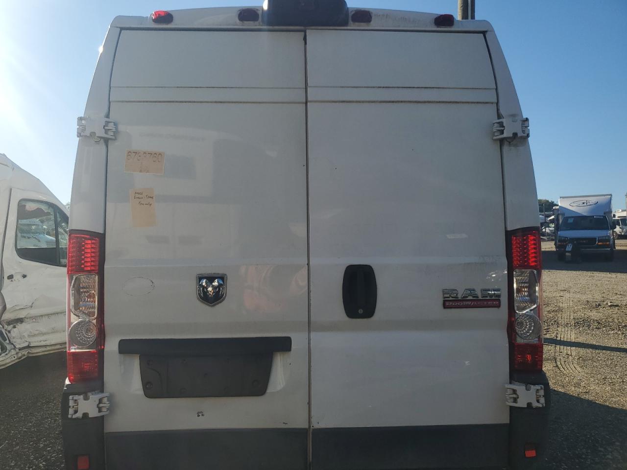 2017 Ram Promaster 2500 2500 High VIN: 3C6TRVCGXHE516594 Lot: 85299965