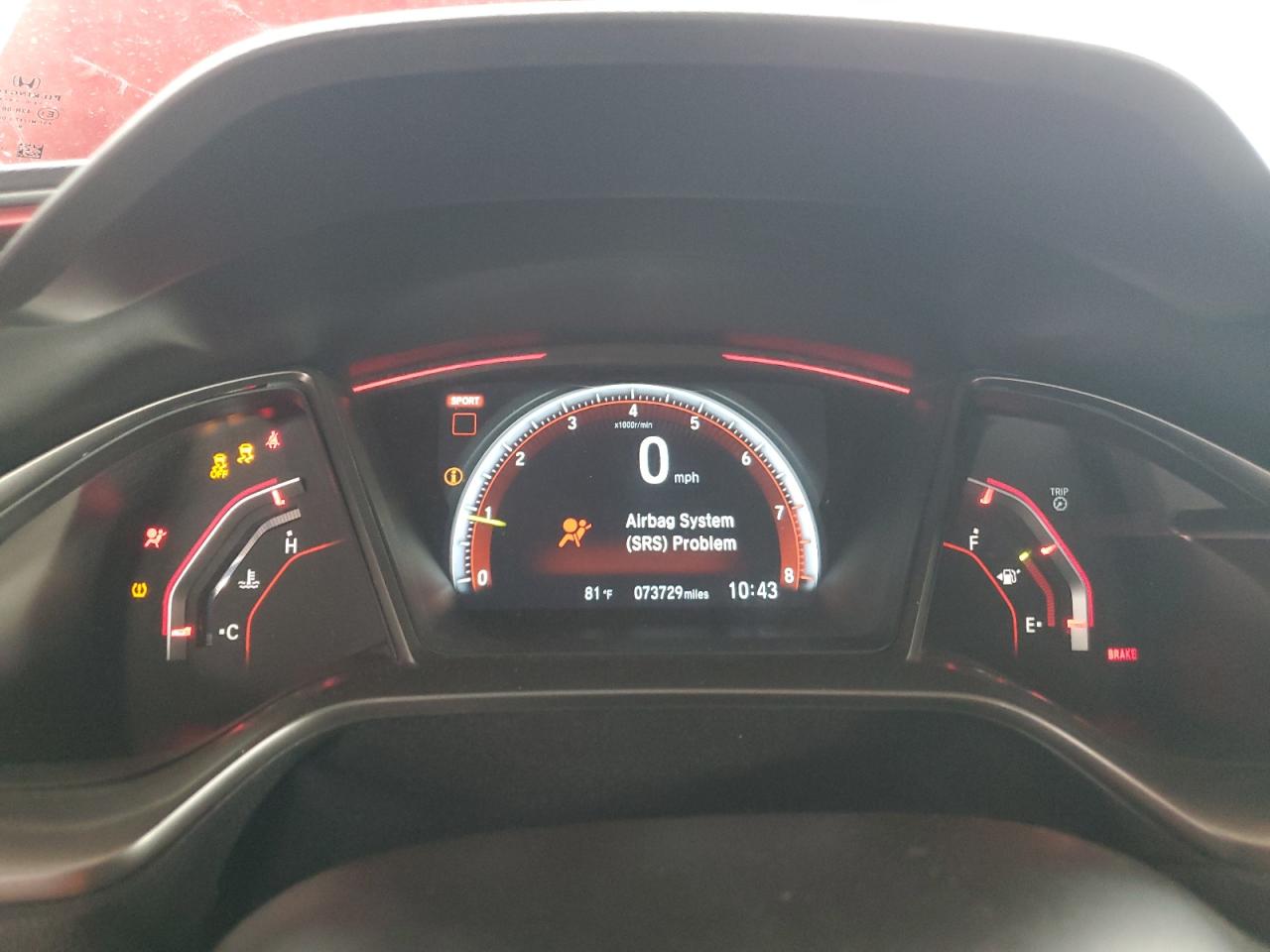 2018 Honda Civic Type-R Touring VIN: SHHFK8G76JU202123 Lot: 85553545