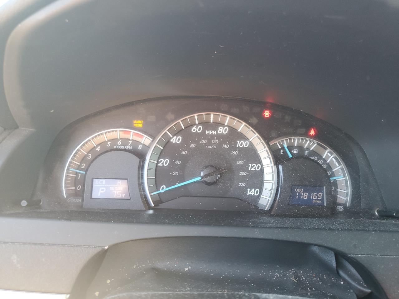 2012 Toyota Camry Base VIN: 4T1BF1FK6CU551337 Lot: 86188535