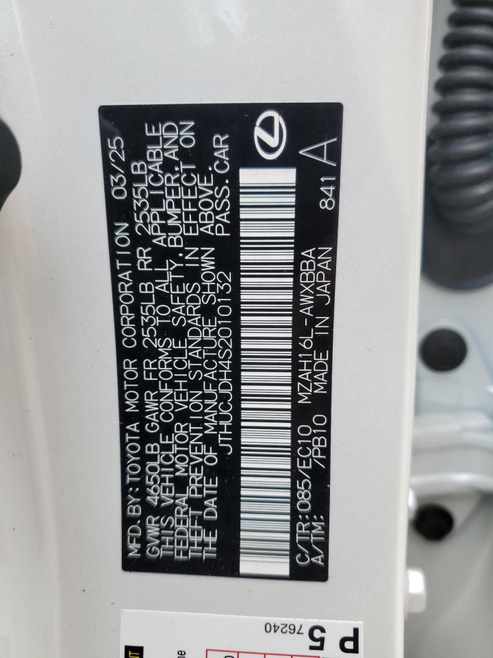 2025 Lexus Ux 300H Base VIN: JTHUCJDH4S2010132 Lot: 82415615