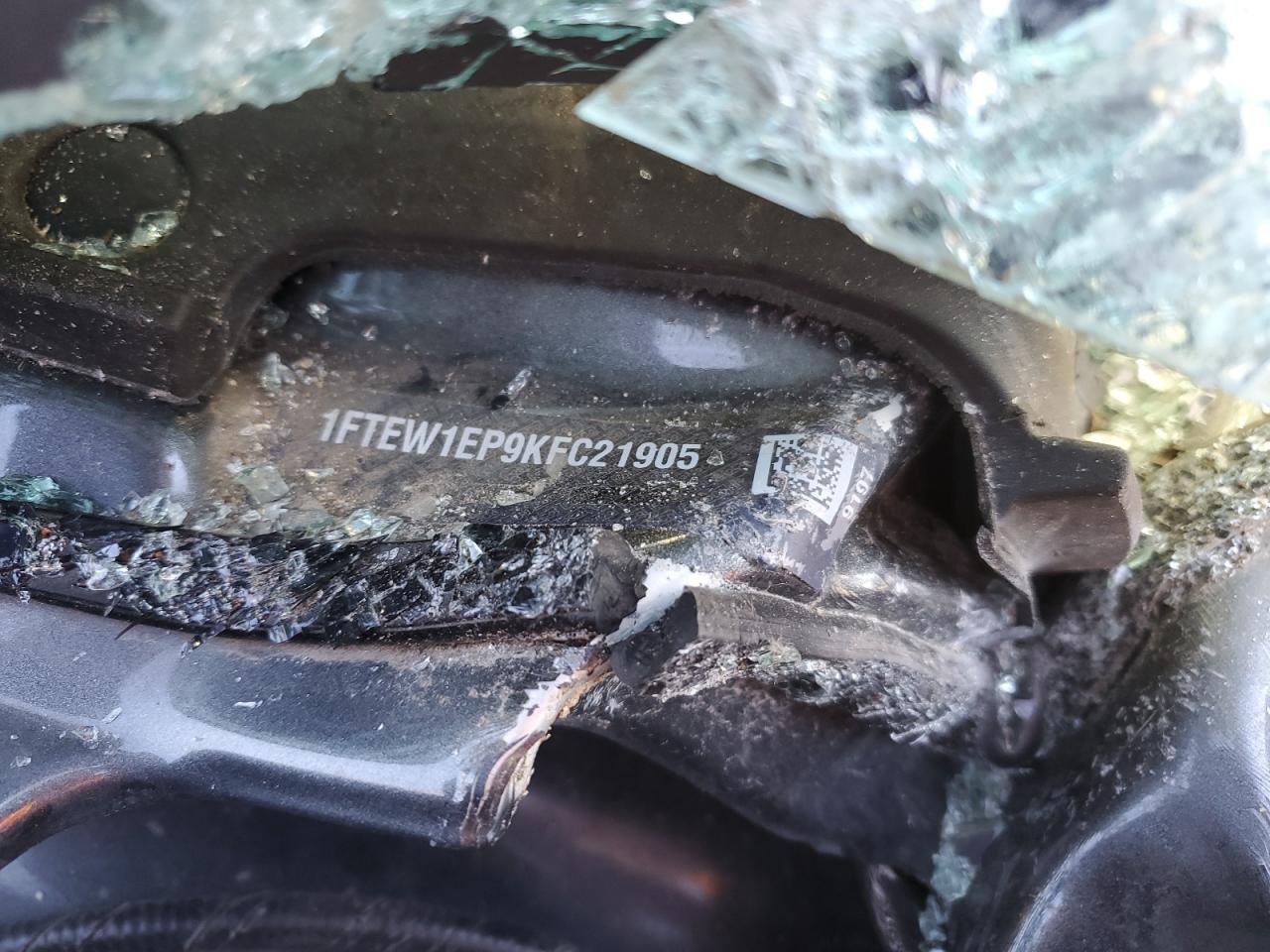 2019 Ford F150 Supercrew VIN: 1FTEW1EP9KFC21905 Lot: 81078205