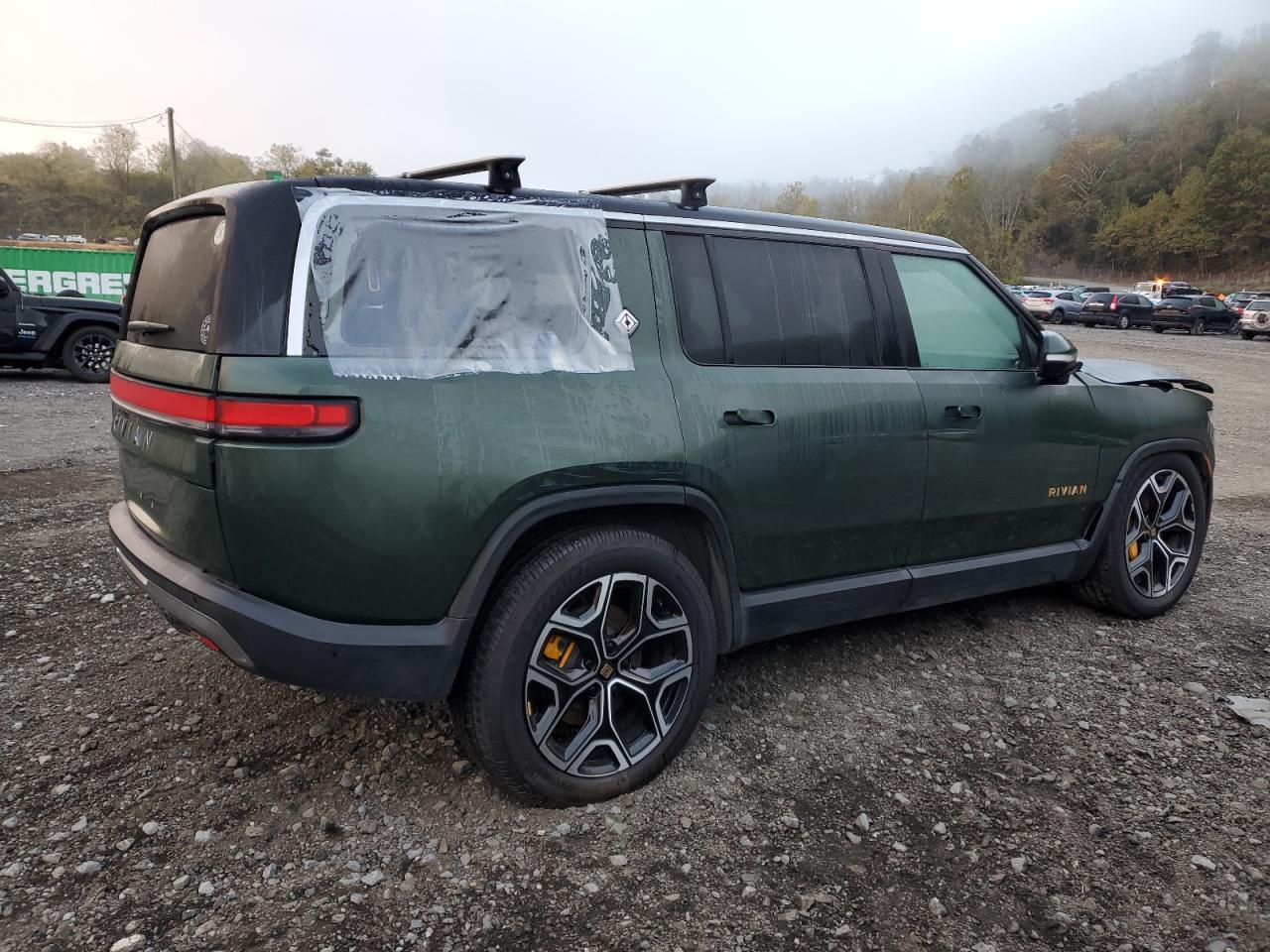 2023 Rivian R1S Launch Edition green null electric 7PDSGABLXPN020988 photo #4