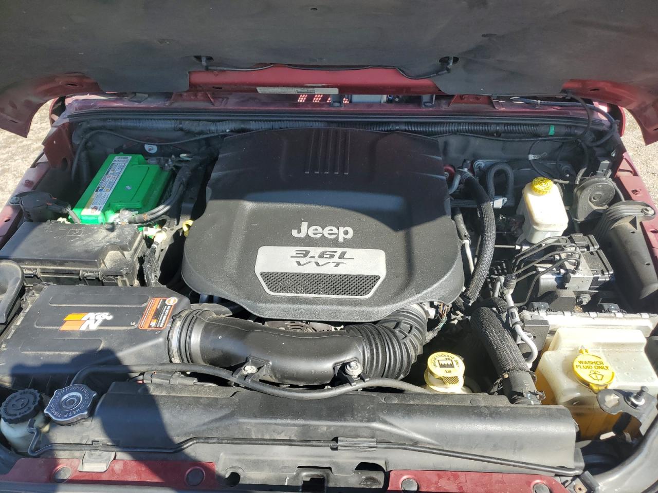 2013 Jeep Wrangler Unlimited Sahara VIN: 1C4BJWEG7DL521252 Lot: 81711435