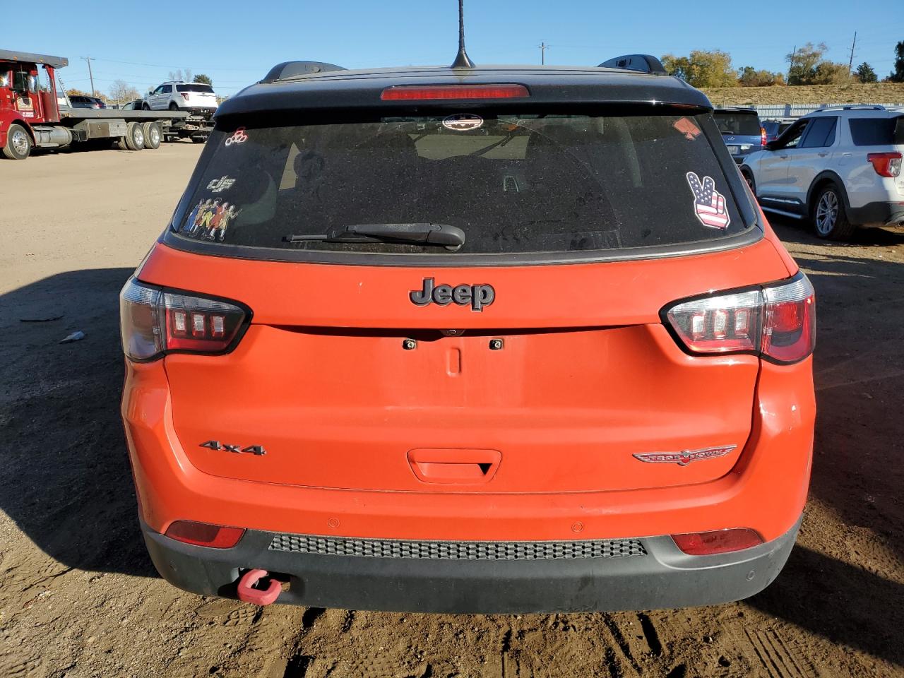 2017 Jeep Compass Trailhawk VIN: 3C4NJDDB5HT657249 Lot: 90741545