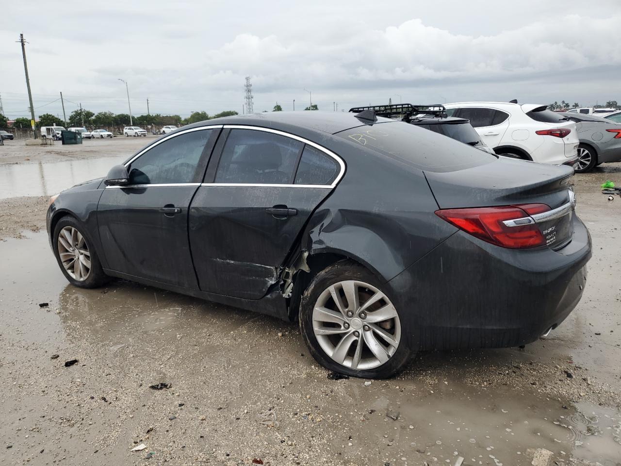 2014 Buick Regal black sedan gas 2G4GK5EX1E9259262 photo #3
