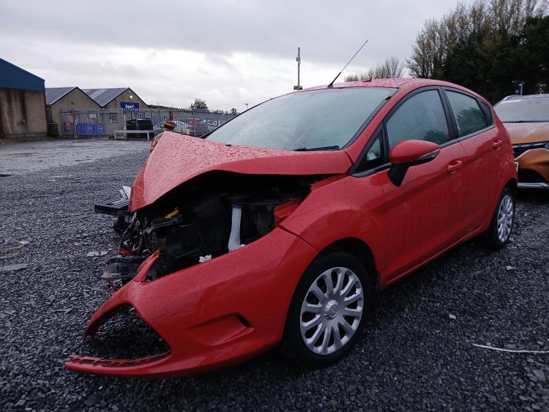 2012 FORD FIESTA 1.25 EDGE 5DR for sale at Copart BELFAST