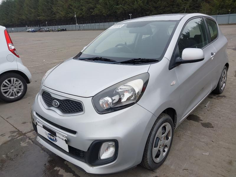 2012 KIA PICANTO 1.0 1 AIR 3DR for sale at Copart WHITBURN