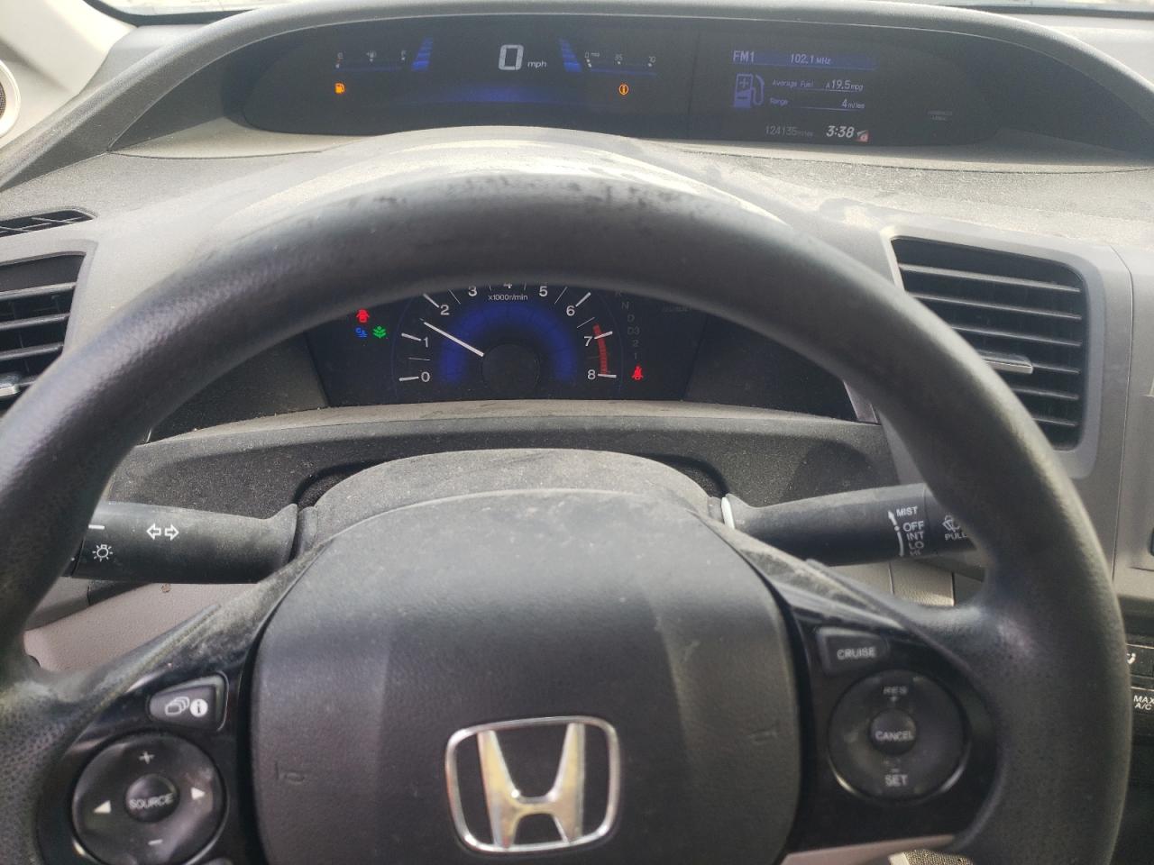 2012 Honda Civic Lx VIN: 2HGFG3B59CH532252 Lot: 85549965