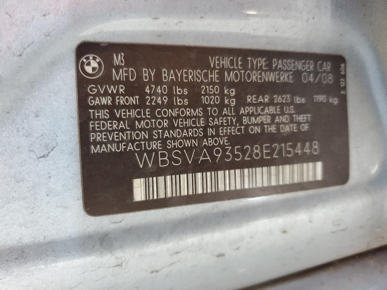 Фото: WBSVA93528E215448