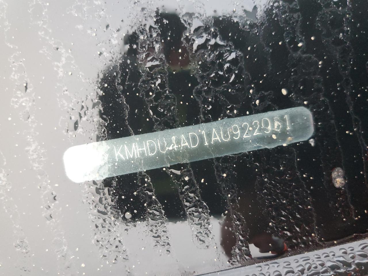 2010 Hyundai Elantra Blue VIN: KMHDU4AD1AU922961 Lot: 90815445