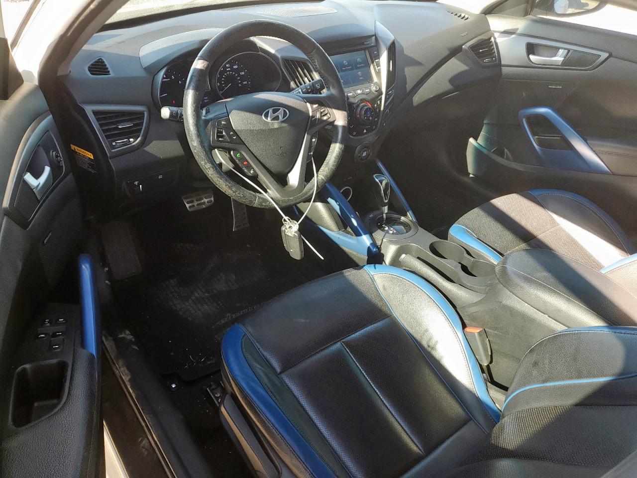 2013 Hyundai Veloster Turbo VIN: KMHTC6AE2DU144807 Lot: 86144025
