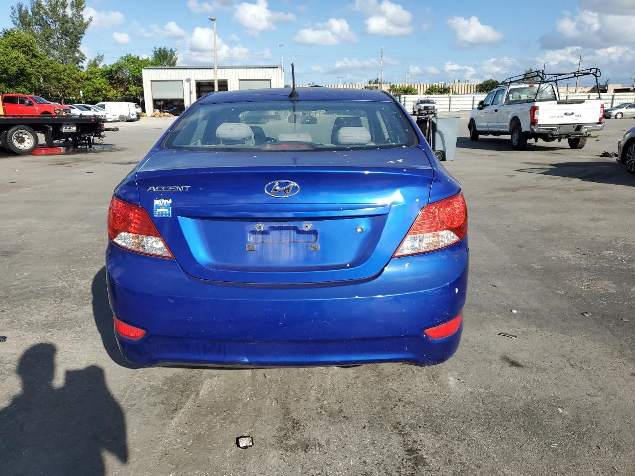 2013 Hyundai Accent Gls VIN: KMHCT4AE2DU562210 Lot: 87113575