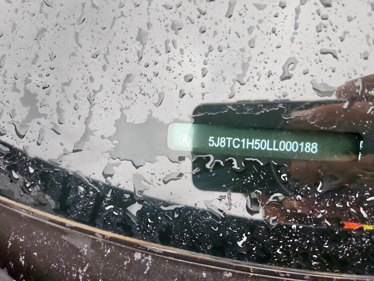 2020 Acura Rdx Technology VIN: 5J8TC1H50LL000188 Lot: 85941445