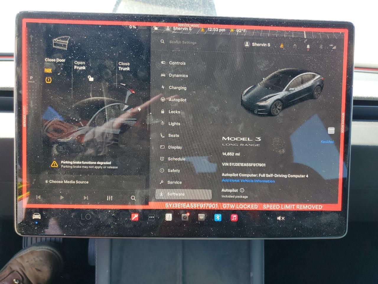 2025 Tesla Model 3 VIN: 5YJ3E1EA5SF917901 Lot: 90730085