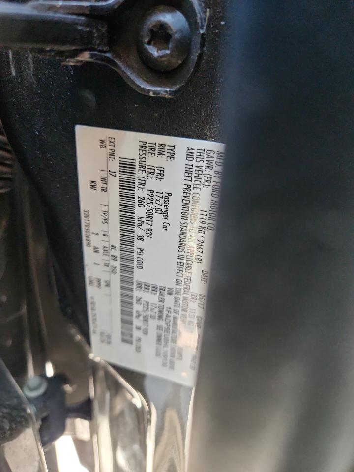 2017 Ford C-Max Se VIN: 1FADP5EU0HL109130 Lot: 85728135