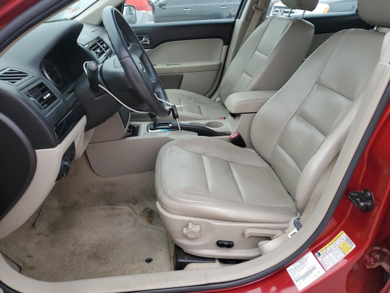 2008 Ford Fusion Sel VIN: 3FAHP08Z98R275966 Lot: 87061355