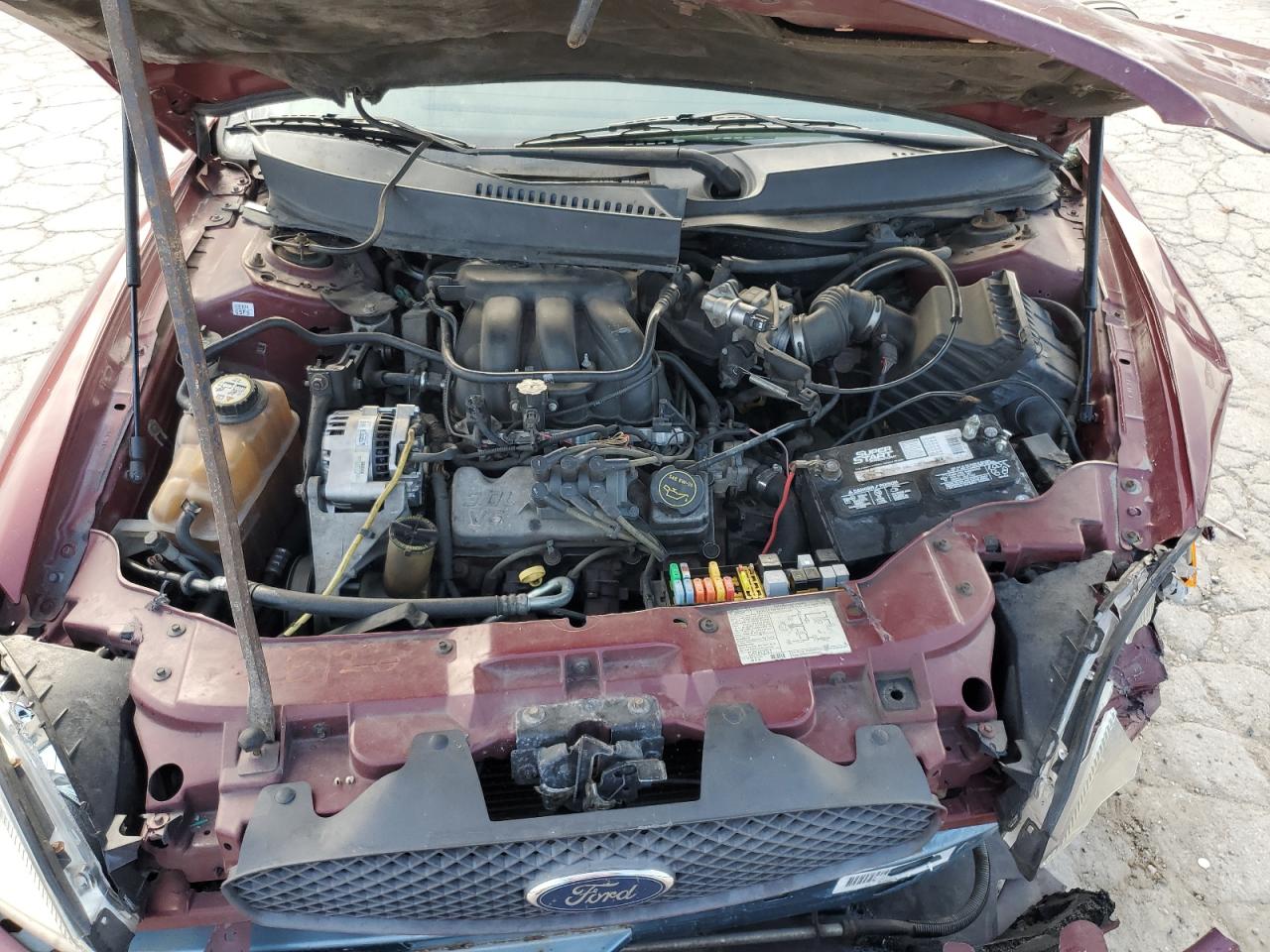 2007 Ford Taurus Se VIN: 1FAFP53UX7A114230 Lot: 90257085