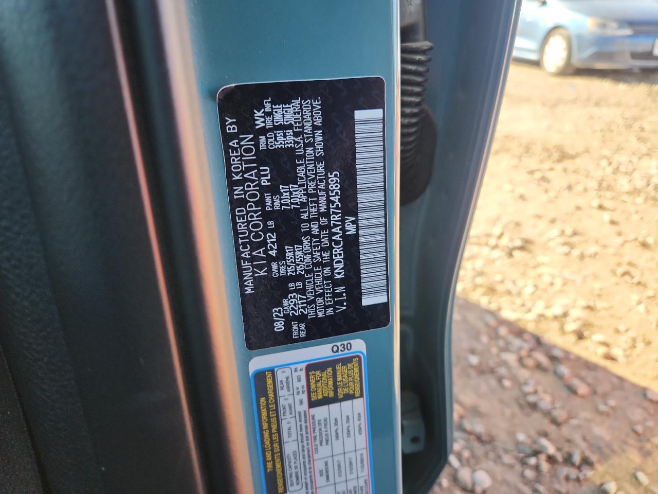 2024 Kia Seltos Ex VIN: KNDERCAA7R7545895 Lot: 89529515